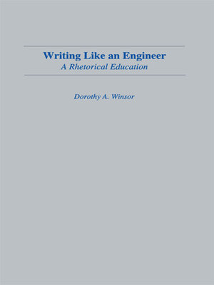 cover image of Writing Like an Engineer